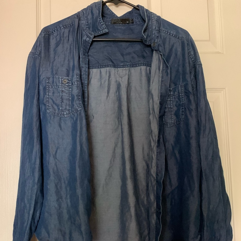 Prana denim shirt